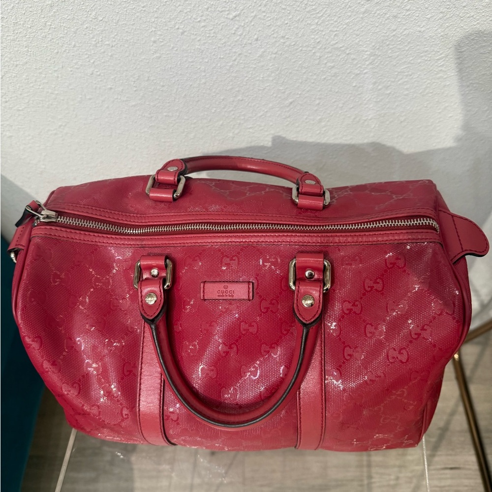Gucci Pink Satchel Bag